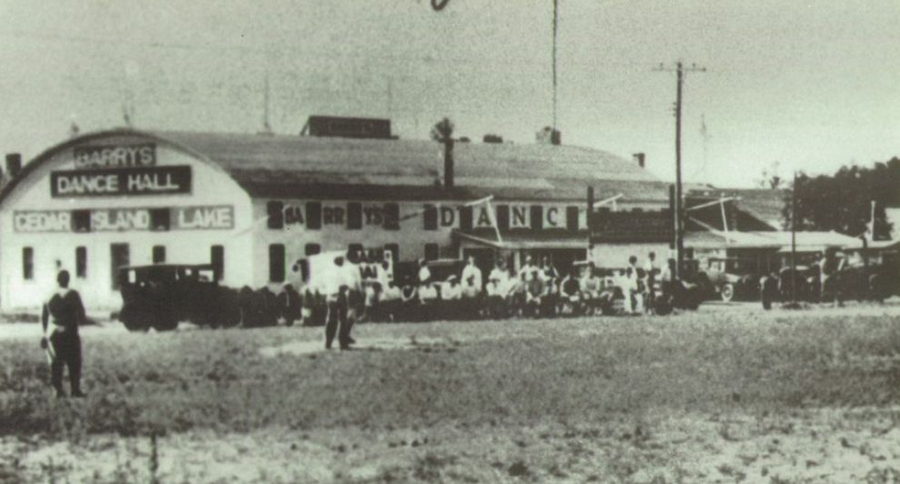 Barrys Dance Hall at Cedar Island Lake - From 1987 Walled Lake Yearbook